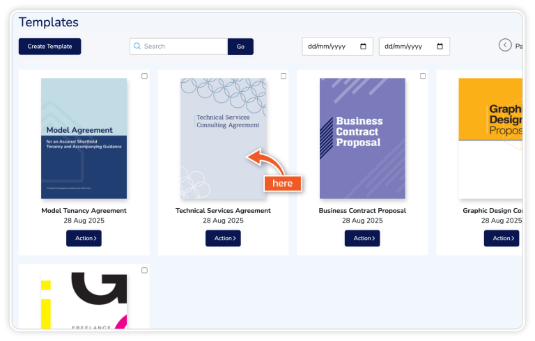 How to Copy a Template | Help Centre