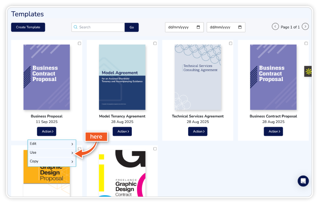 Create a template for multi-signer workflow step 6