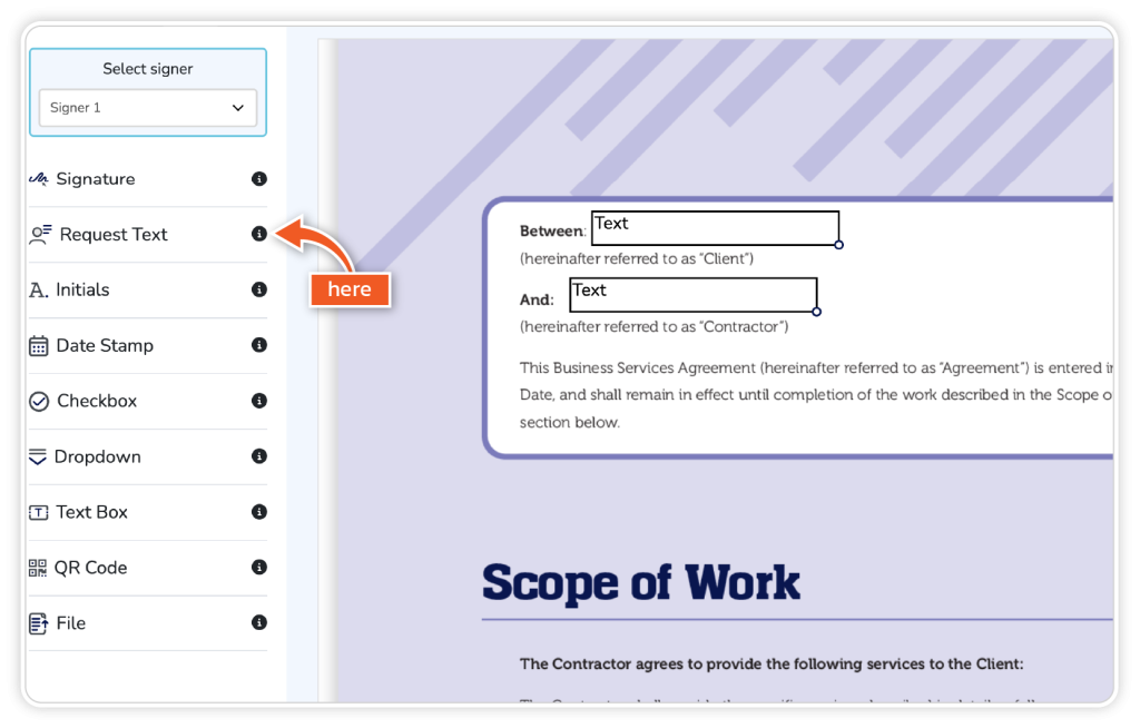 Create a template step 4