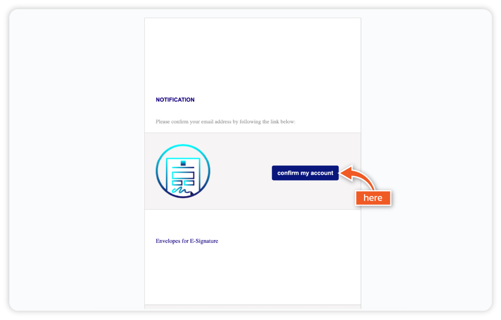 Create a free trial account step 4