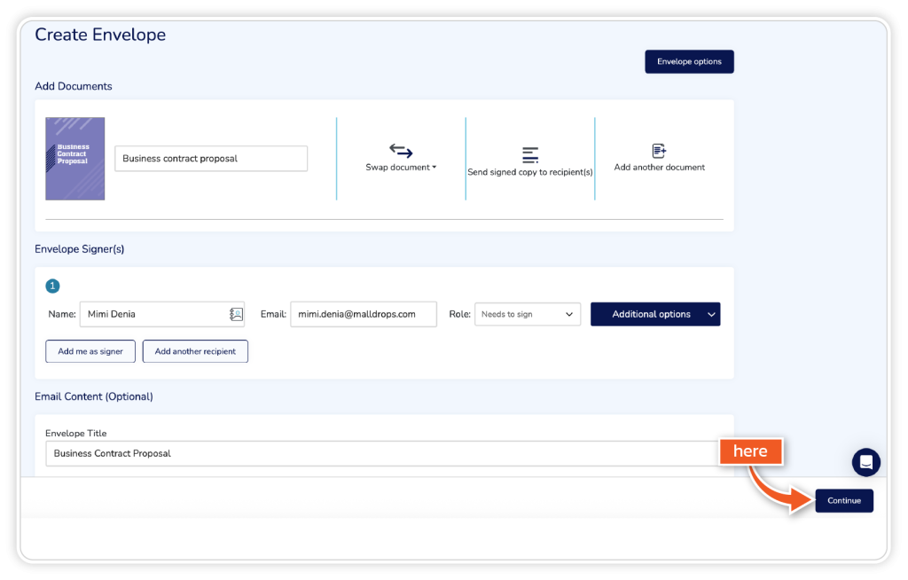 Duplicate fields step 2