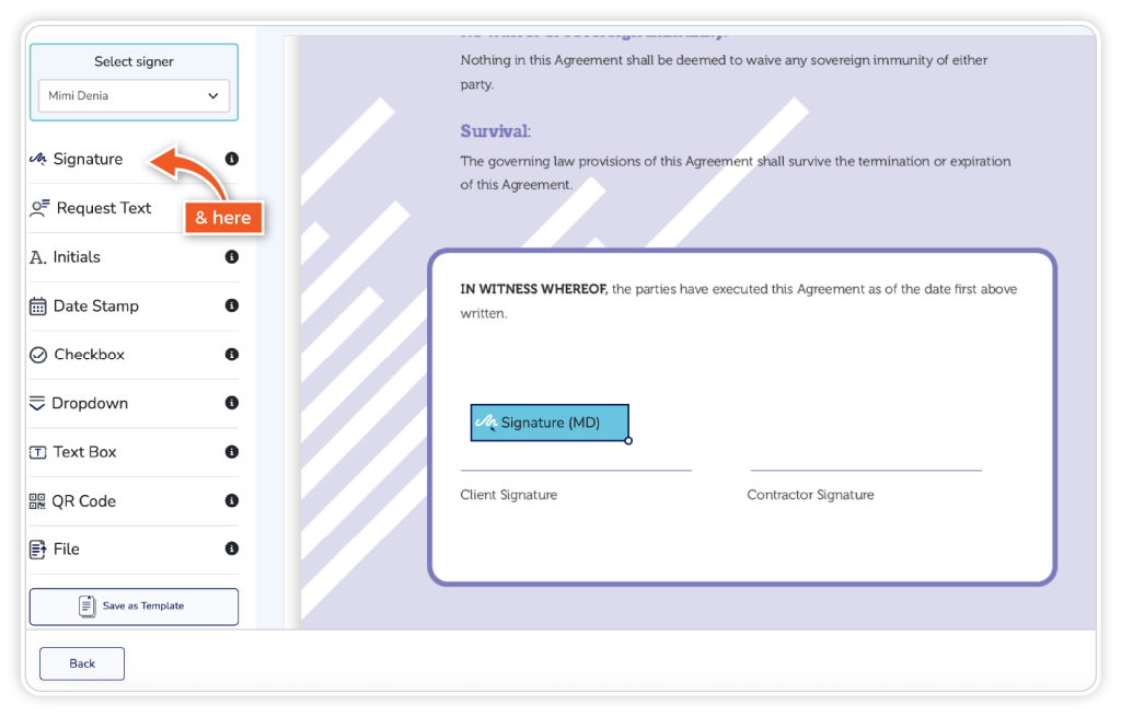 Duplicate fields step 3