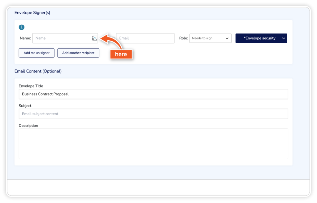 Send documents 21 CFR step 3