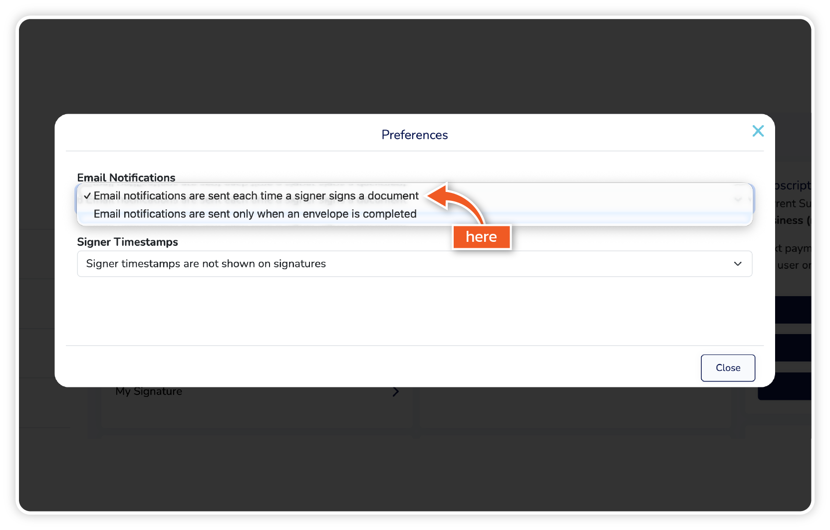 How to Set Up Email Notification Preferences | Help Centre