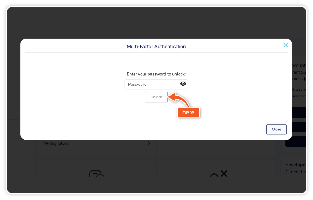 Set up MFA for login step 3