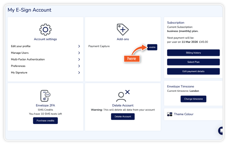 How to Set Up Payment Capture | Help Centre