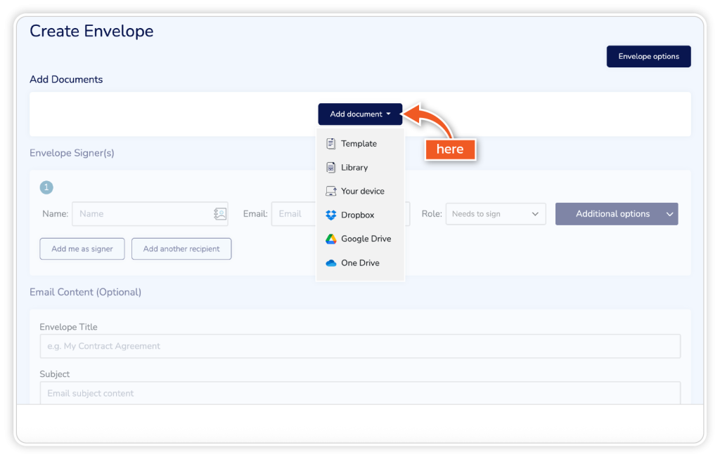 Set up redirect URL step 2