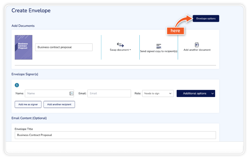 Set up redirect URL step 3