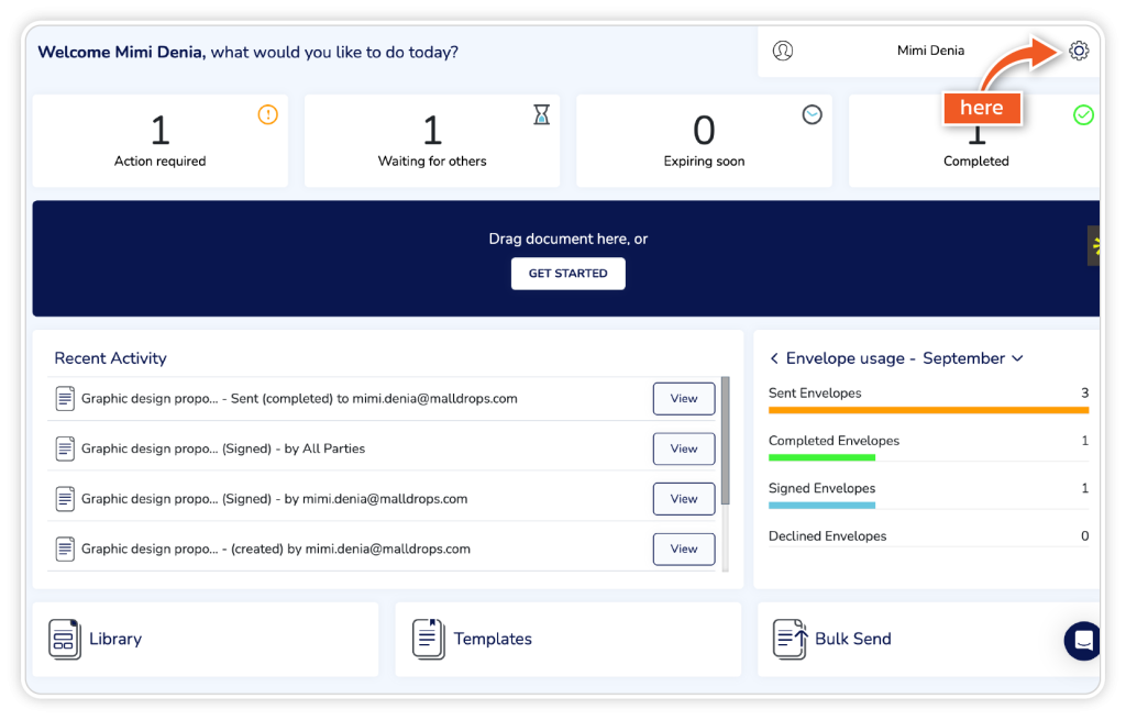 Set up signer timestamp preferences step 1