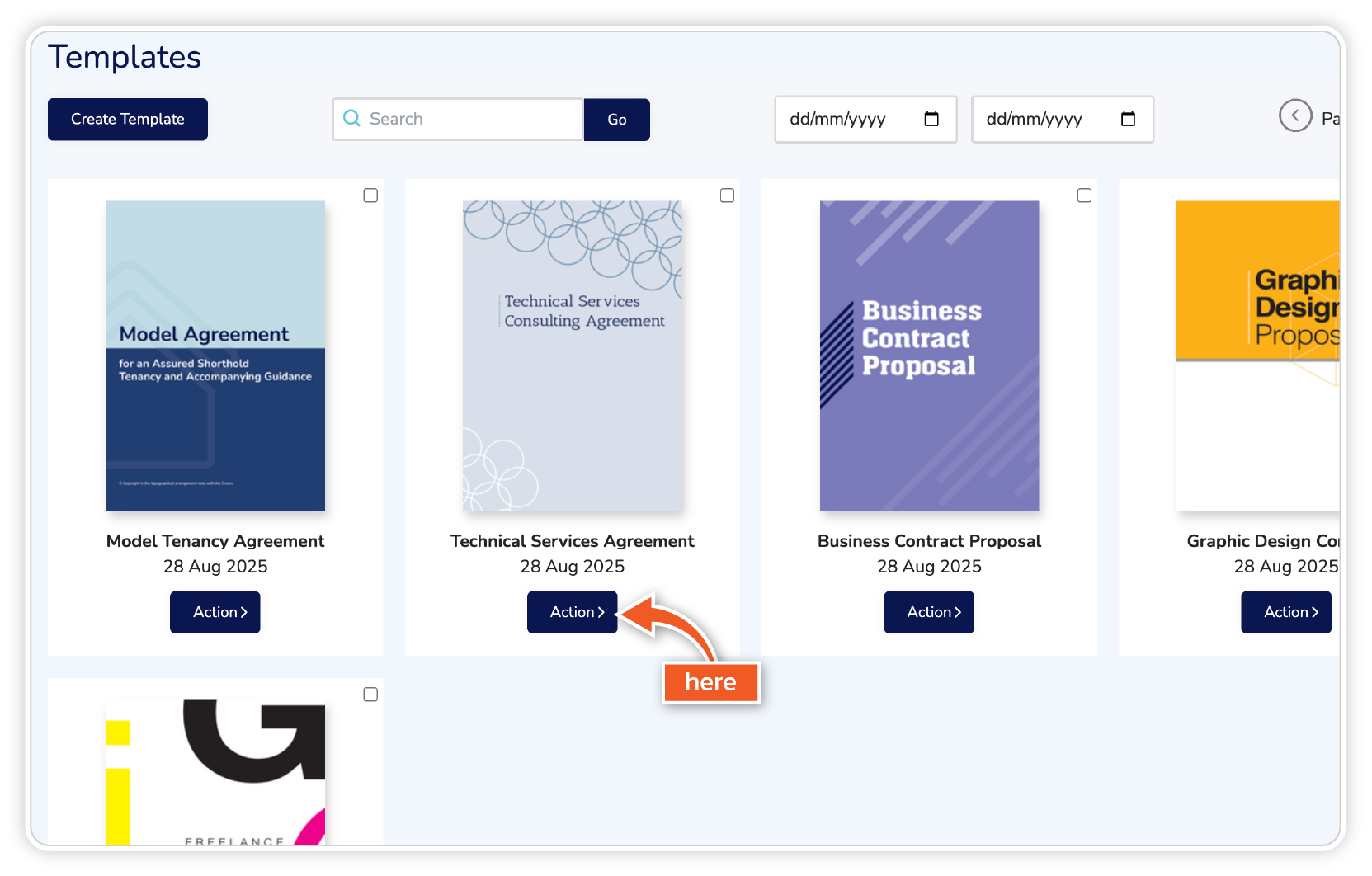 How to Use a Template | Help Centre