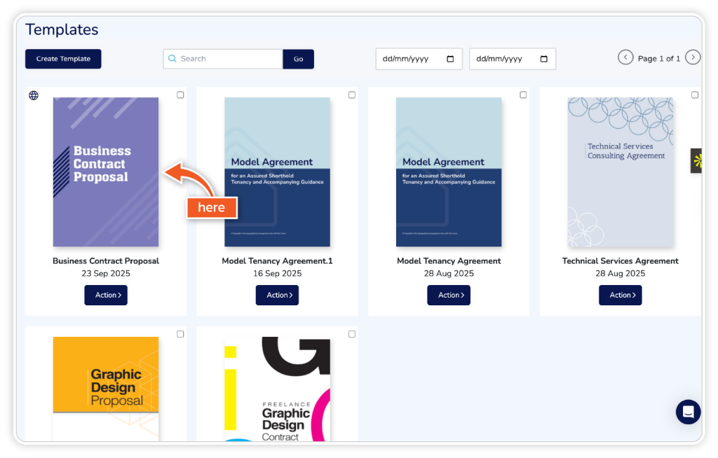 Use a web form step 2