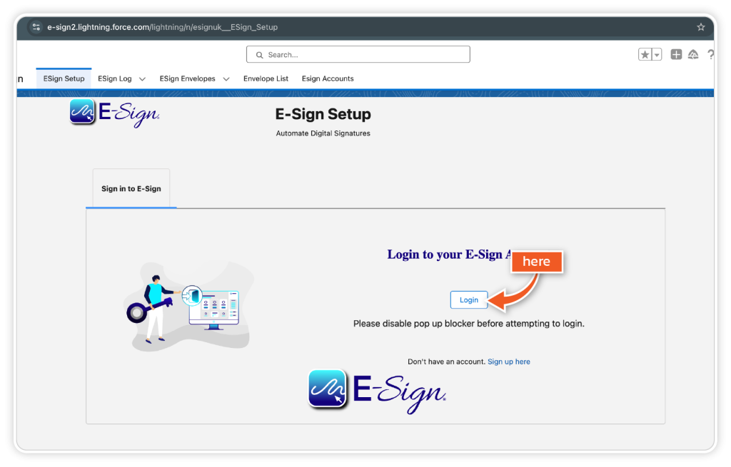 Install eSign for Salesforce step 4