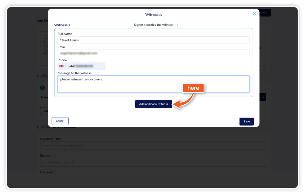 Use eWitness step 4